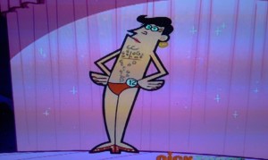 Timmy's Dad-Fairly Oddparents-Miss Dimmsdale